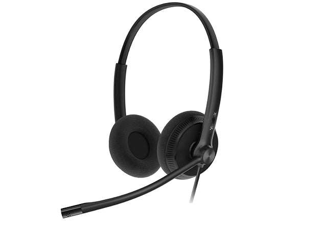 Yealink YHD342-LITE Wideband QD Dual Headset with Lightweight Foam Ear Cushion, for Yealink IP Phones, QD cord not included, Lightweight Yealink YHD342-LITE Wideband QD Dual Headset with Lightweight Foam Ear Cushion, for Yealink IP Phones, QD cord not included, Lightweight